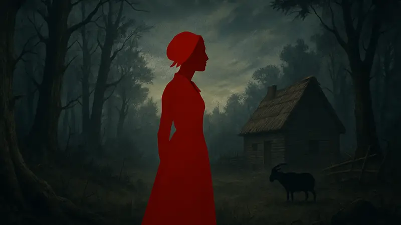 Постер фильма «Ведьма» (The Witch) от A24, хоррор
