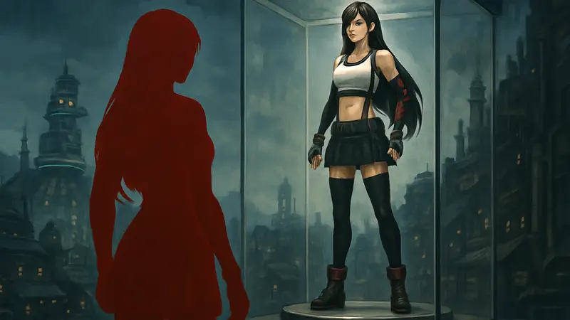 Коллекционная фигурка Тифы Локхарт из Final Fantasy VII Rebirth. Новая фигурка Тифы от Square Enix.