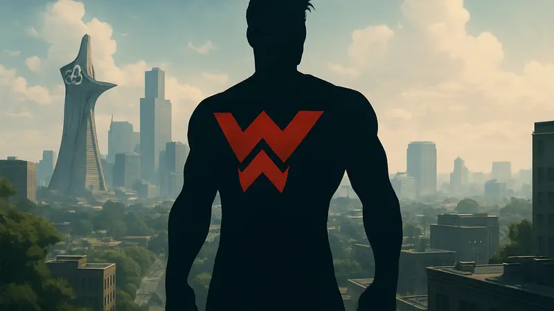 Логотип сериала Чудо-человек от Marvel Studios