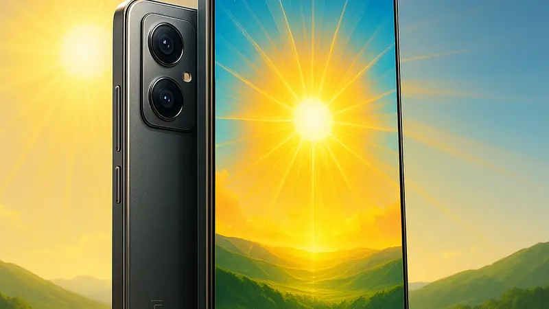Смартфон Redmi Turbo 5 Max с новым Super Sunlight дисплеем высокой яркости.