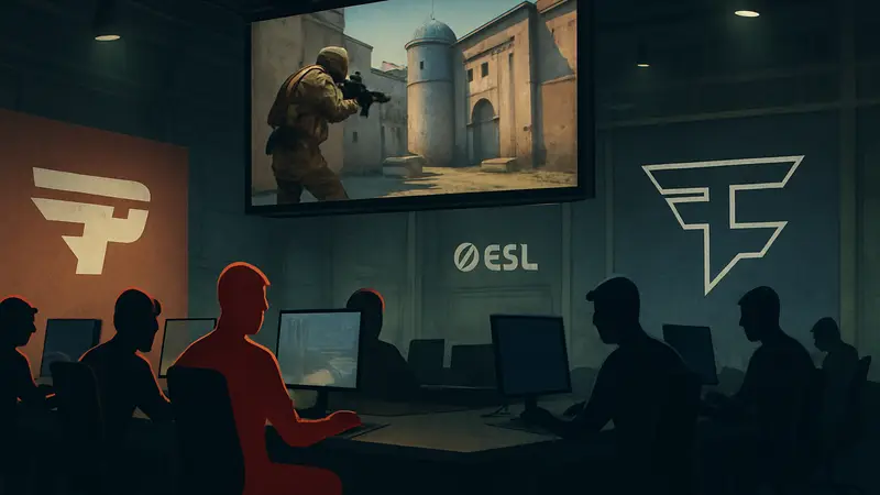 Матч киберспортивных команд paiN и FaZe на турнире EPL, команды CS2.