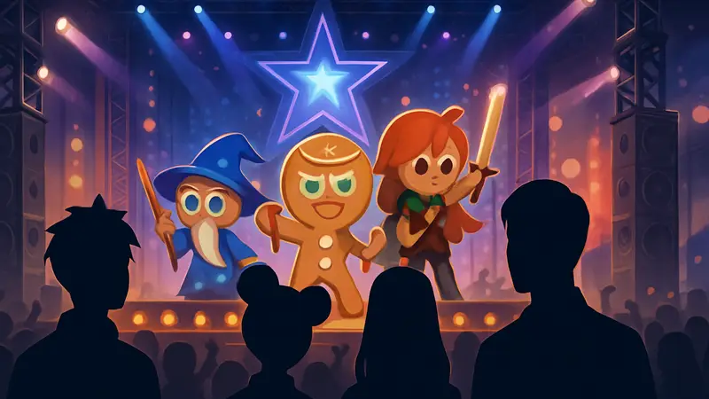 Персонажи CookieRun на фоне K-Pop сцены, анонс двух новых игр и коллаборации