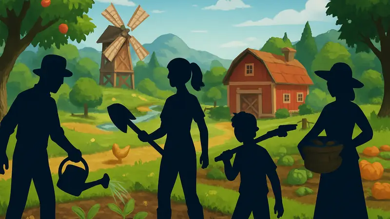 Игровой мир Starsand Island с персонажами, ферма, мультиплеер