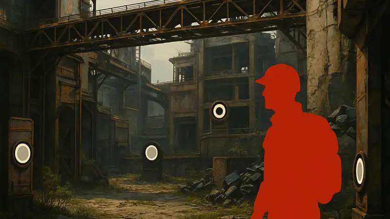 Расположение кнопок головоломки Stacking Yard в игре ARC Raiders