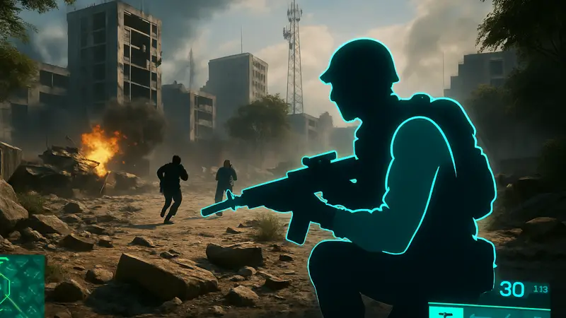 Игровой интерфейс Battlefield 6 с опцией SOVIS фильтра, помогающей обнаружить врагов.
