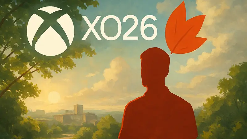 Логотип Xbox и информация о весенней распродаже 2026 года.