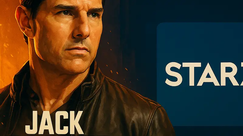 Том Круз в роли Джека Ричера, фильм Джек Ричер на Starz, стриминг