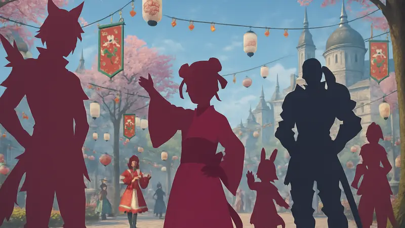 Яркие персонажи FF14 участвуют в праздничном ивенте Little Ladies' Day 2026 в игре