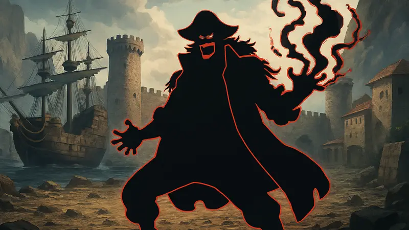 Чёрная Борода из One Piece с его новым мощным усилением
