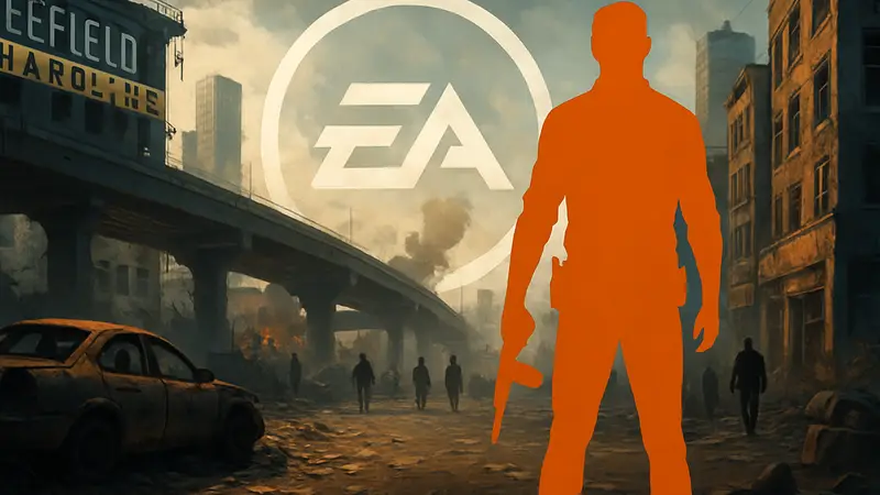 Заставка игры Battlefield Hardline, символизирующая её окончательное закрытие Electronic Arts.