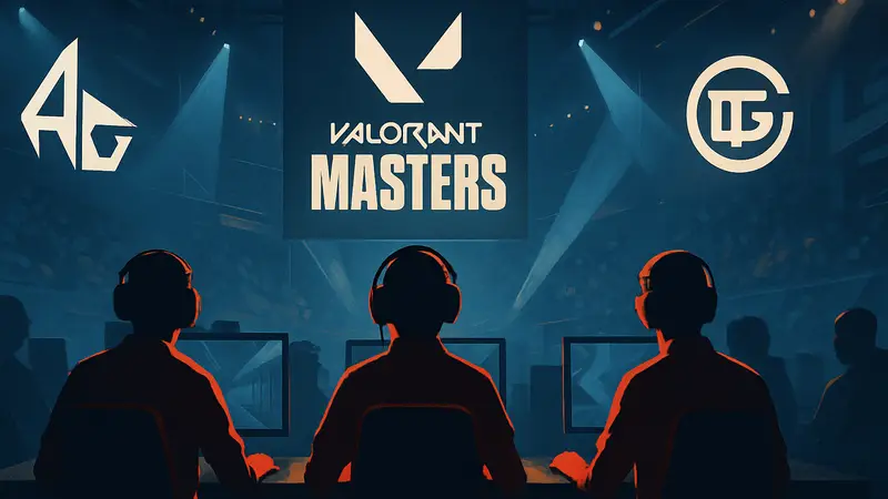 Игроки киберспортивных команд All Gamers, XLG Esports, EDward Gaming на турнире VALORANT Masters Santiago