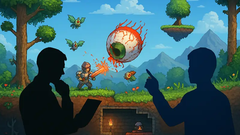 Обновление Terraria 1.4.5.7 с исправлениями боевой механики и улучшением кроссплея
