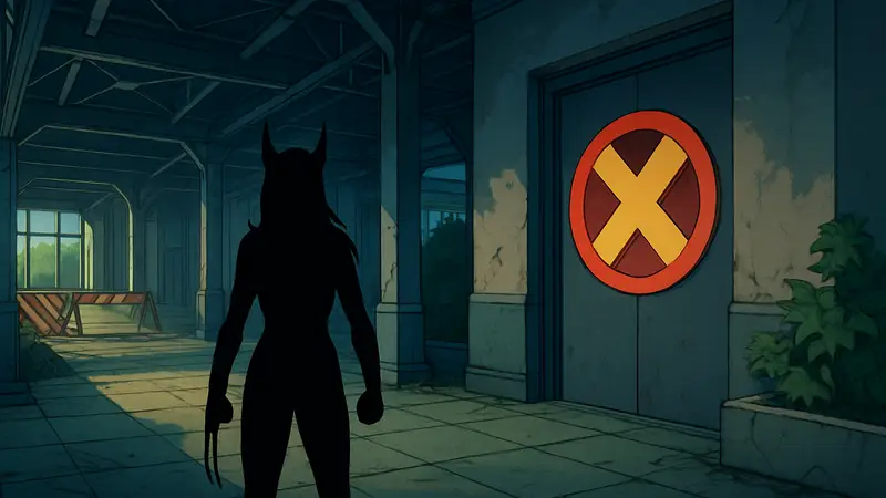 Кадр из мультсериала X-Men '97 с намёком на появление X-23 или Лоры Кинни.