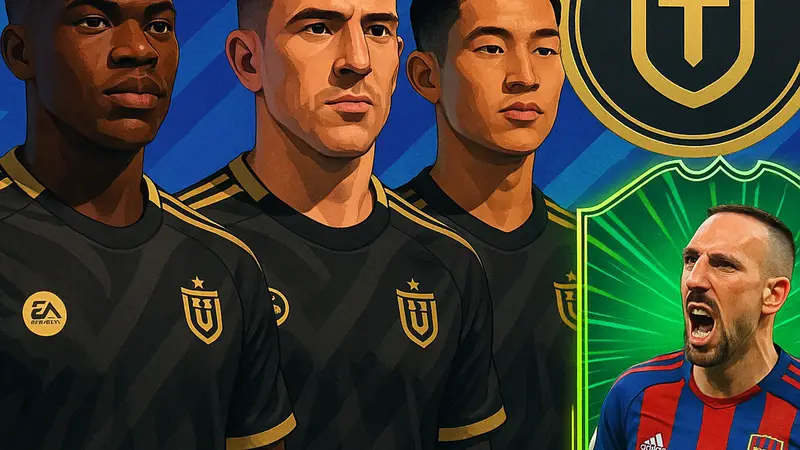 Игроки FC 26 в форме Ultimate Team, символика эволюции "Let Me Be Franck".