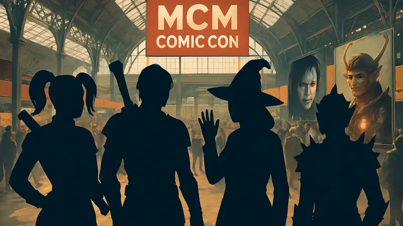 Косплееры в ярких костюмах на MCM Comic Con London 2026