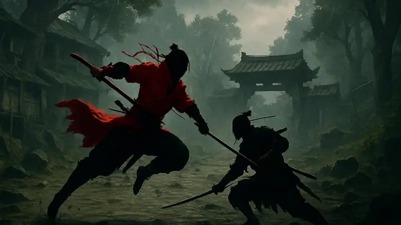 Главный герой Phantom Blade Zero в динамичном бою, показанный в трейлере