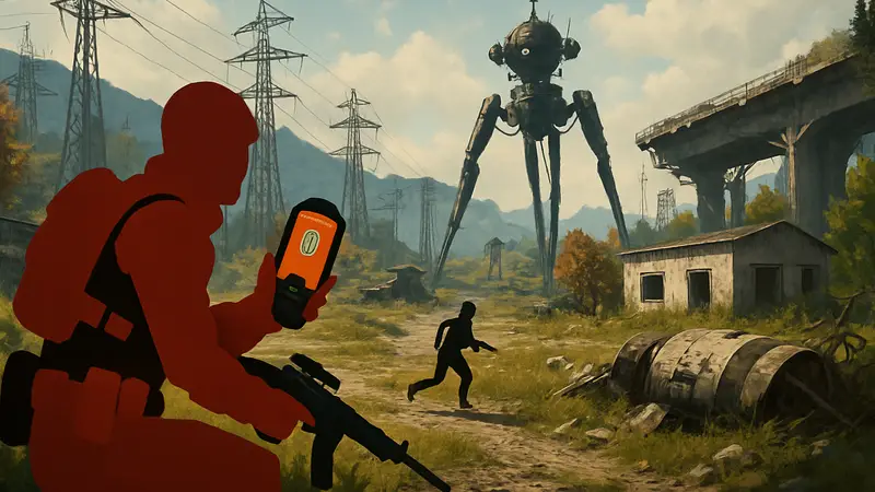 Скриншот из игры Arc Raiders, демонстрирующий "инструмент рейдера" или момент игрового процесса.