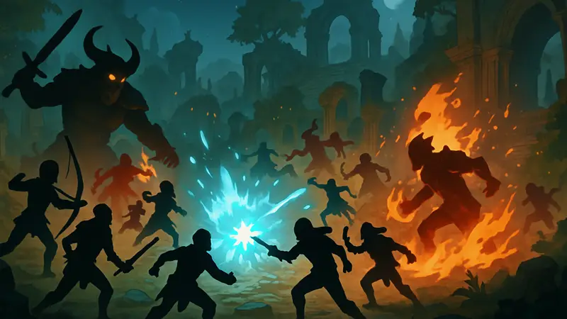 Скриншот из игры 33 Immortals с динамичным сражением, Battle Royale