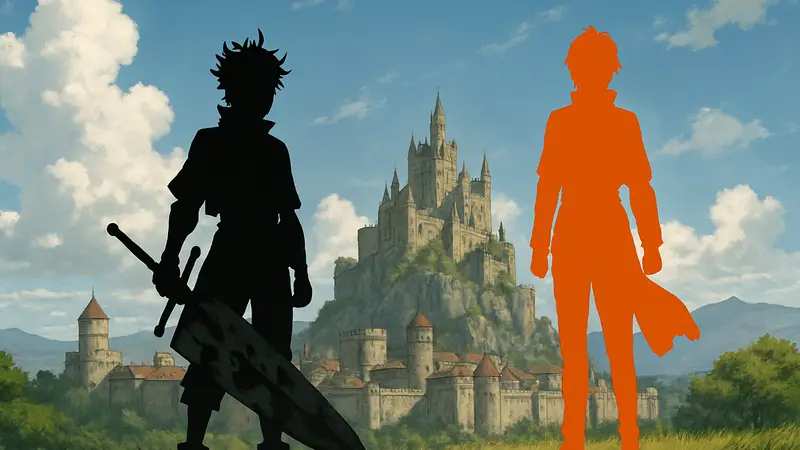 Новый постер аниме Black Clover с Астой и Юно после завершения манги.