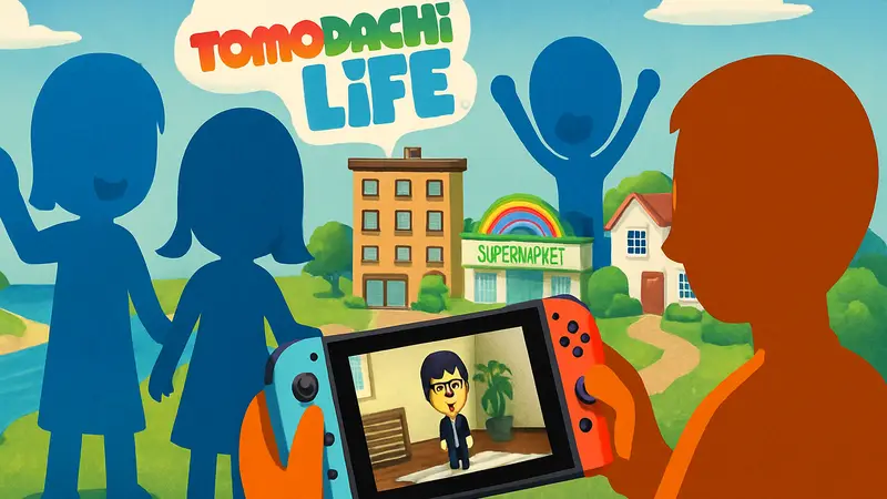 Персонажи Tomodachi Life: Living the Dream на Nintendo Switch.