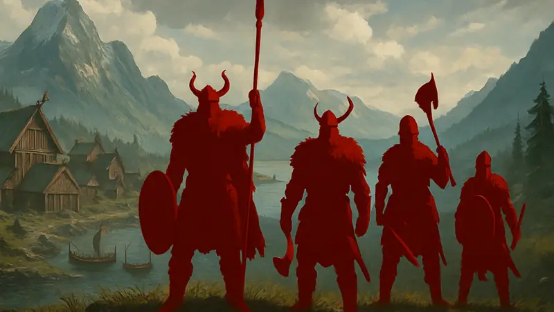 Викинги в игре Norse: Oath of Blood, пошаговая стратегия, дата релиза 17 февраля.