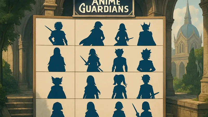 Тир-лист персонажей Anime Guardians, показывающий актуальный рейтинг героев и их расстановку