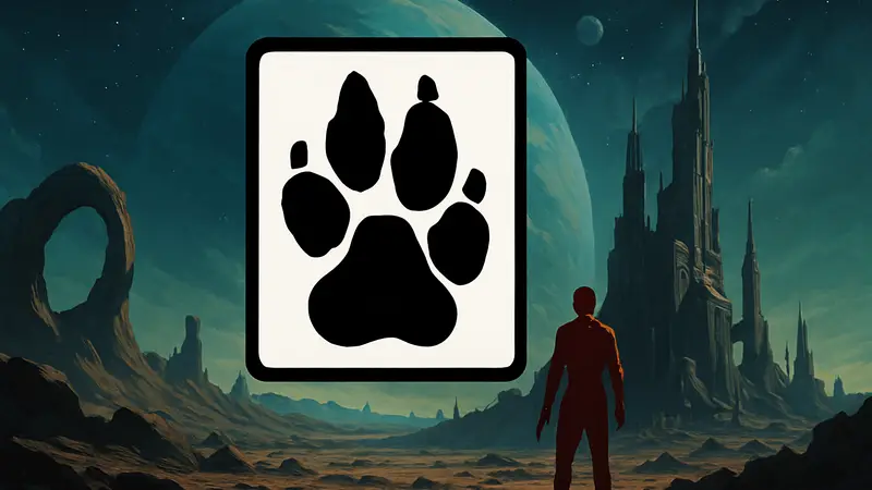 Логотип Naughty Dog на фоне концепт-арта игры Intergalactic: The Heretic Prophet, символизирующий новый жанр.