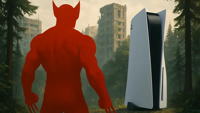 Арт с Росомахой из игры Marvel's Wolverine на PlayStation 5