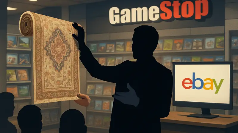 Гендиректор GameStop Райан Коэн продает использованный кусок ковра на аукционе eBay