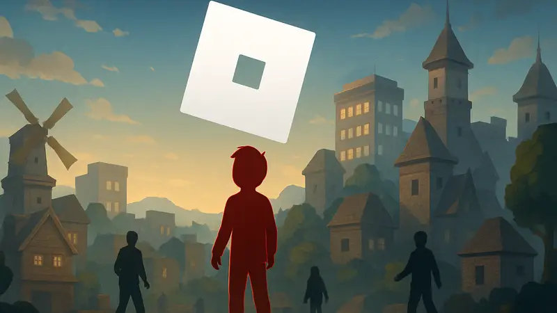 Логотип Roblox, символизирующий доступность платформы в России после снятия блокировок