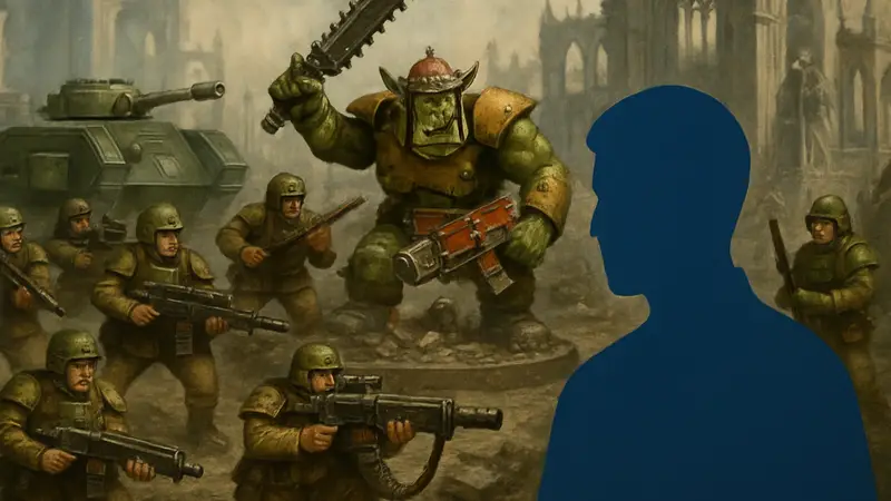 Раскрашенные миниатюры из стартового набора Warhammer 40,000 «Армагеддон» от сообщества фанатов