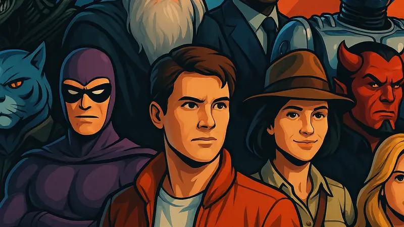 Изображение с главными персонажами франшизы «Marty Supreme» или их коллаж, демонстрирующий разнообразие героев.