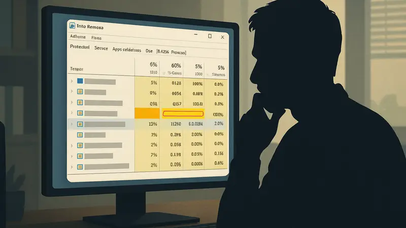 Изображение окна Диспетчера задач Windows с выделенным кодом, где предположительно находится номер телефона.
