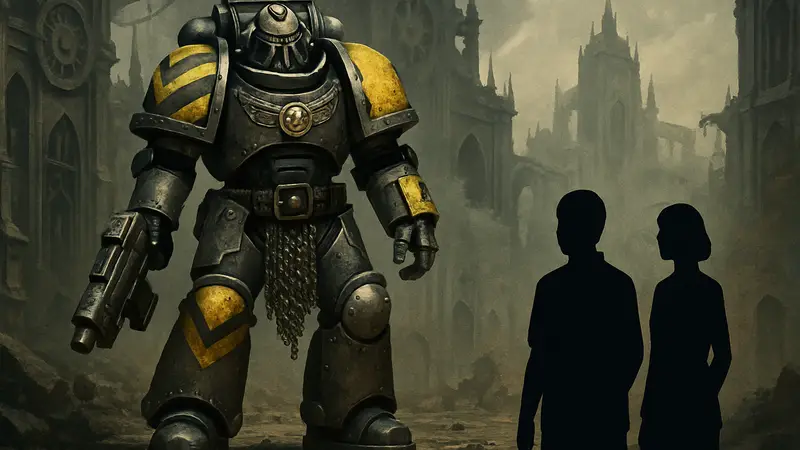 Фигурка центуриона «Железных Воинов» JoyToy из Warhammer: The Horus Heresy