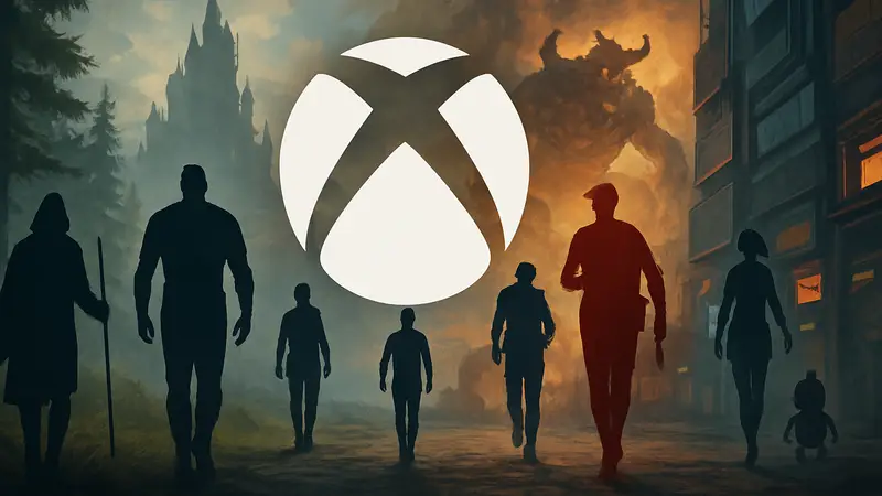 Логотип Xbox Game Pass на фоне уходящих из подписки игр