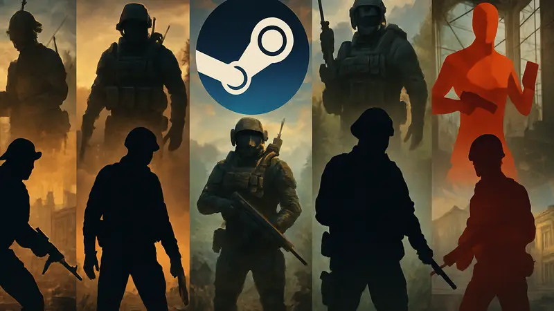 Лучшие FPS-игры в Steam, обложки игр