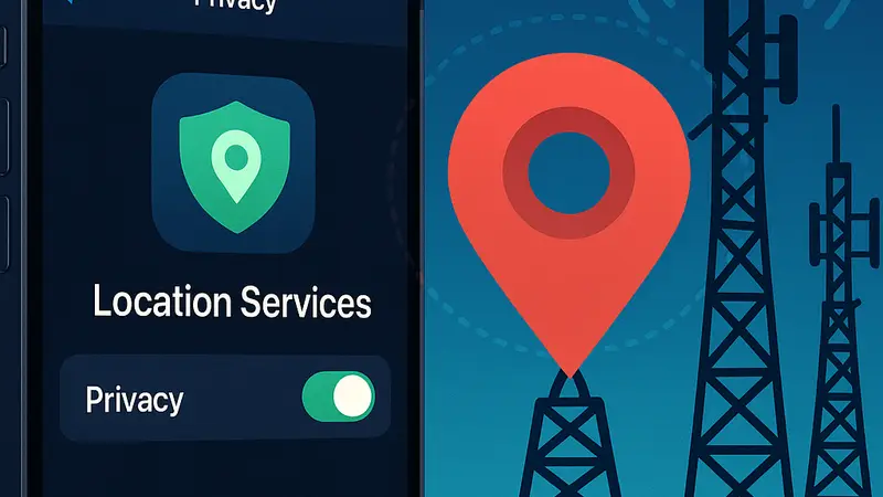Настройка конфиденциальности в iOS 26.3, защищающая геолокацию от отслеживания оп ераторами связи.