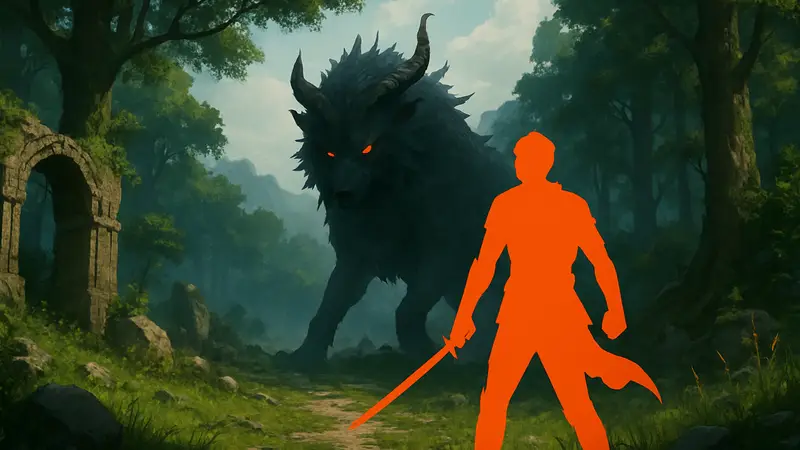 Скриншот из игры Beast of Reincarnation, демонстрирующий игровой процесс или главного героя