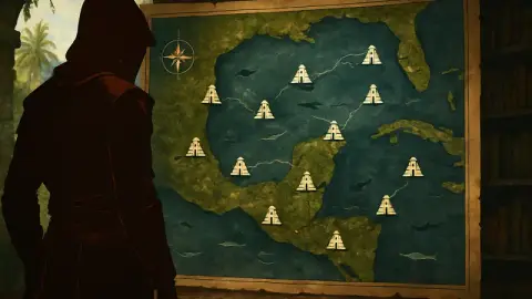 AC Black Flag Resynced: гайд по поиску всех 16 стел майя