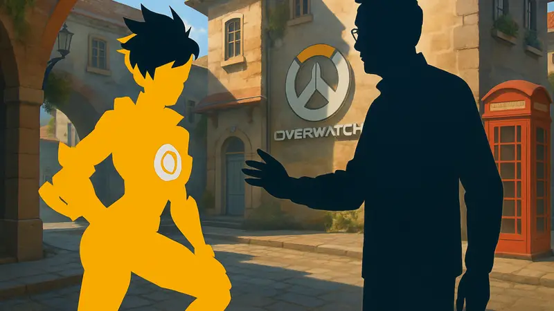 Трейсер из Overwatch, поза 'нерфа' ягодиц, Джефф Каплан развенчивает миф