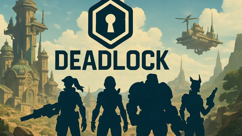 Логотип или арт из игры Deadlock от Valve.