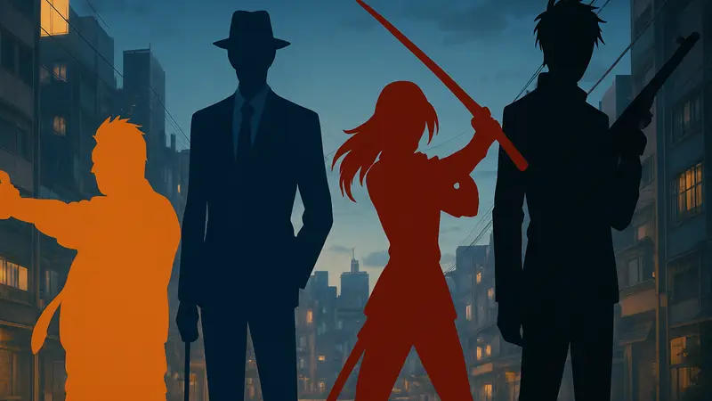 Подборка могущественных наёмных убийц из различных аниме, вдохновлённая Sakamoto Days