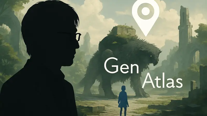 Фумито Уэда, Gen Atlas, логотип игры, разработчик, концепт-арт