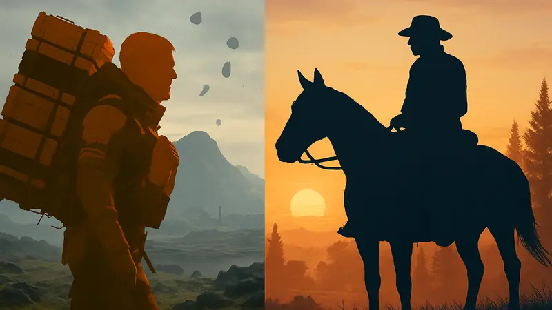 Подборка культовых AAA-игр, скриншоты из Death Stranding и Red Dead Redemption 2
