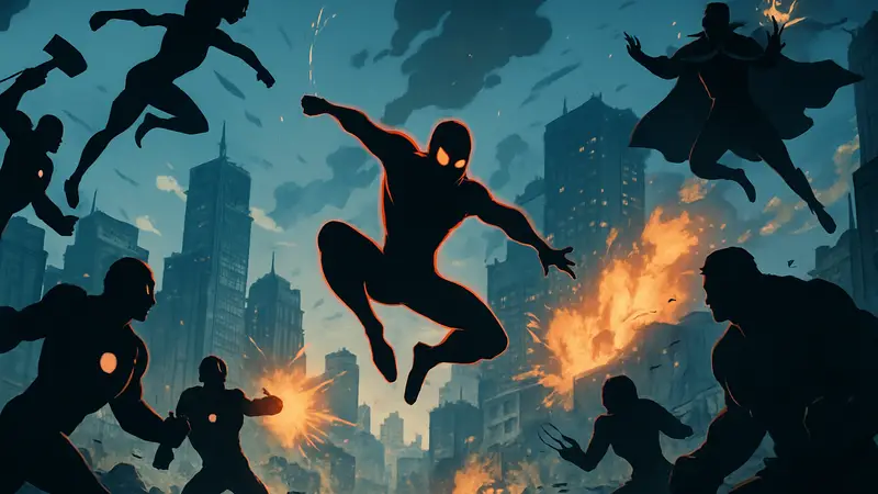 Аниме-опенинг игры Marvel Tokon: Fighting Souls с персонажами Marvel и динамичными сценами.