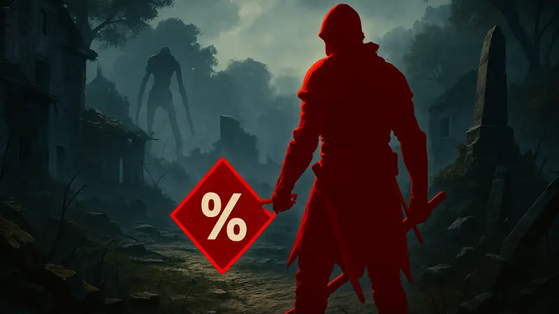 Скриншот из игры Hell Is Us, мрачное экшен-приключение на ПК. Распродажа и скидки.