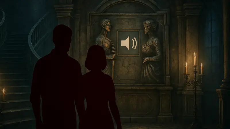 Решение финальной головоломки в Resident Evil Requiem, как заставить пару услышать голос.