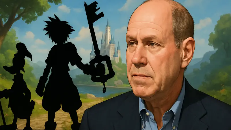 Майкл Айснер и персонажи Kingdom Hearts
