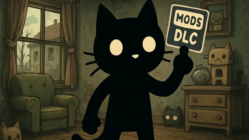 Игровой персонаж из Mewgenics, анонс модов и DLC для игры.