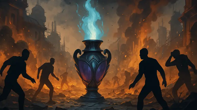 Изображение Урны душ в игре Deadlock, окруженной хаосом после изменений Valve.
